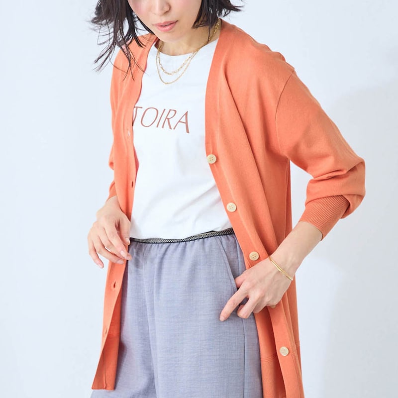 モデル身長168cm／M