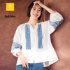 【スタイルノート/StyleNote】刺繍羽織りブラウス【les OLIVADESコラボ】