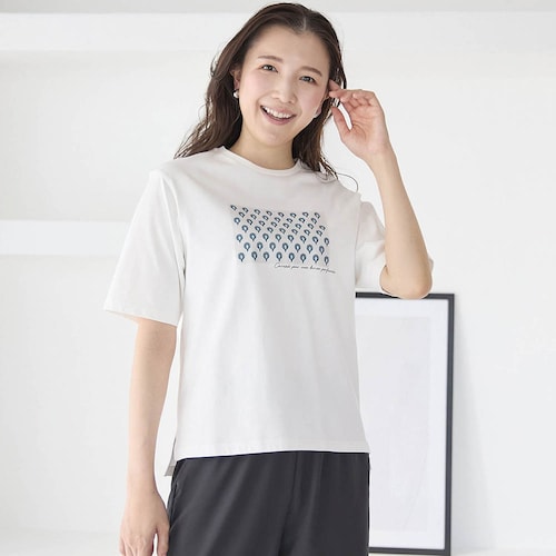プリントTシャツ【les OLIVADESコラボ】
