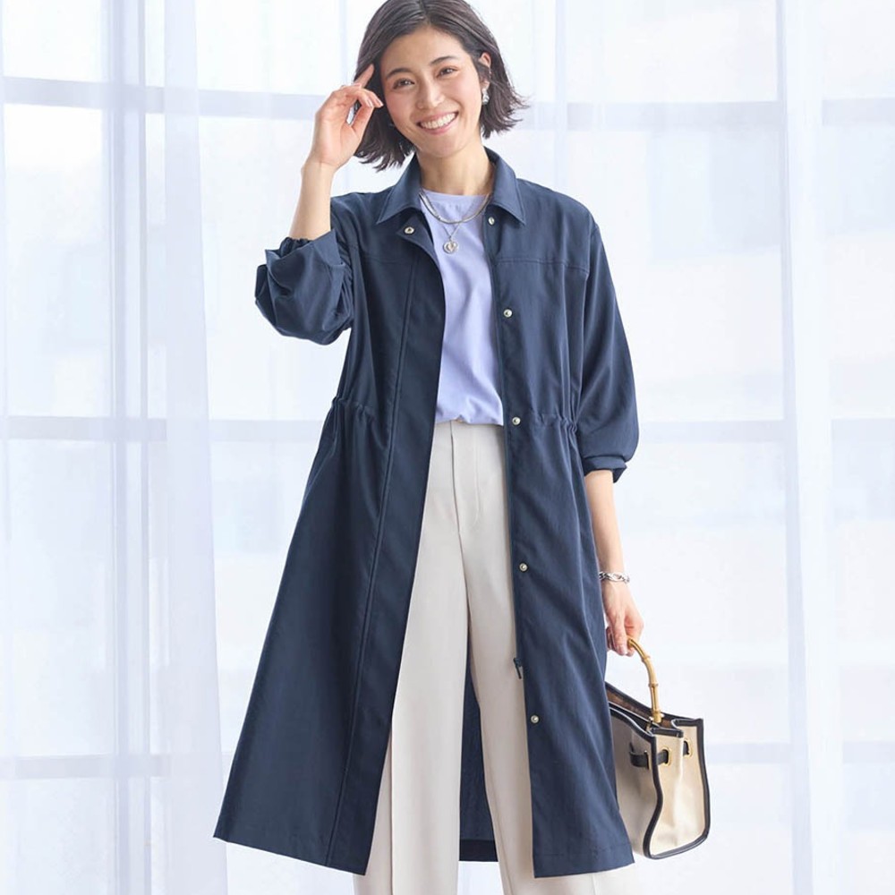 【スタイルノート/StyleNote】働くモニター隊と作った収納バッグ付き軽量コート【撥水】