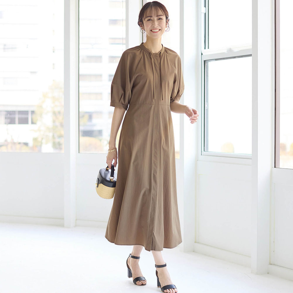 【スタイルノート/StyleNote】羽織りにもなるUVワンピース【撥水】