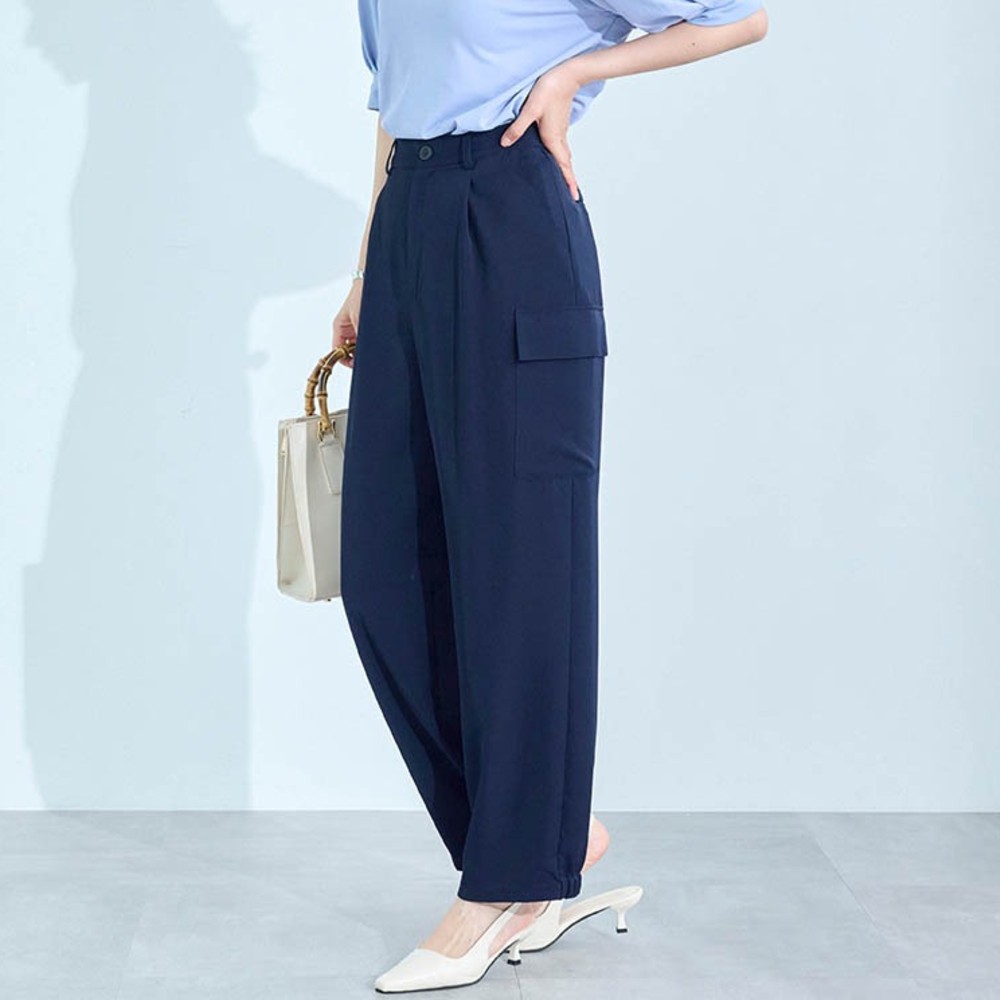 【スタイルノート/StyleNote】タックカーゴパンツ