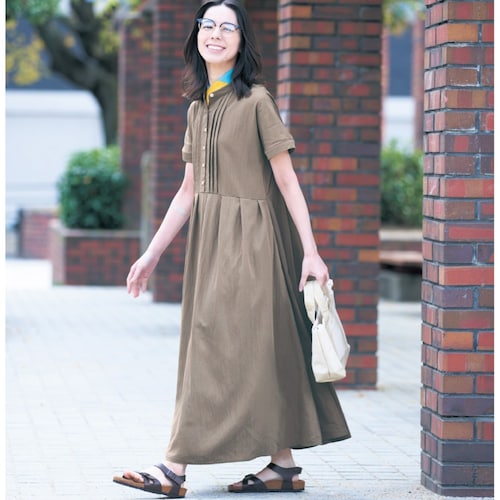 洗いざらしでもサマになるワンピース