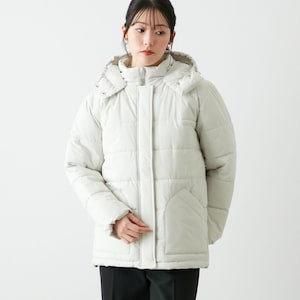 【ベルメゾン】パウダータフタ中綿コート