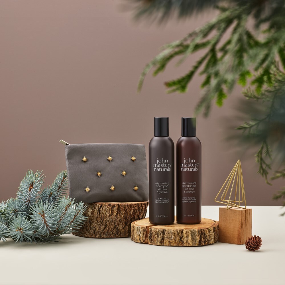 MÖDERE ヘアケアセット hair care coffret【regular】 (ポーチ付きヘアケアコフレ