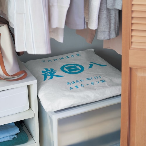調湿木炭 炭八12L 4個セット【日本製】