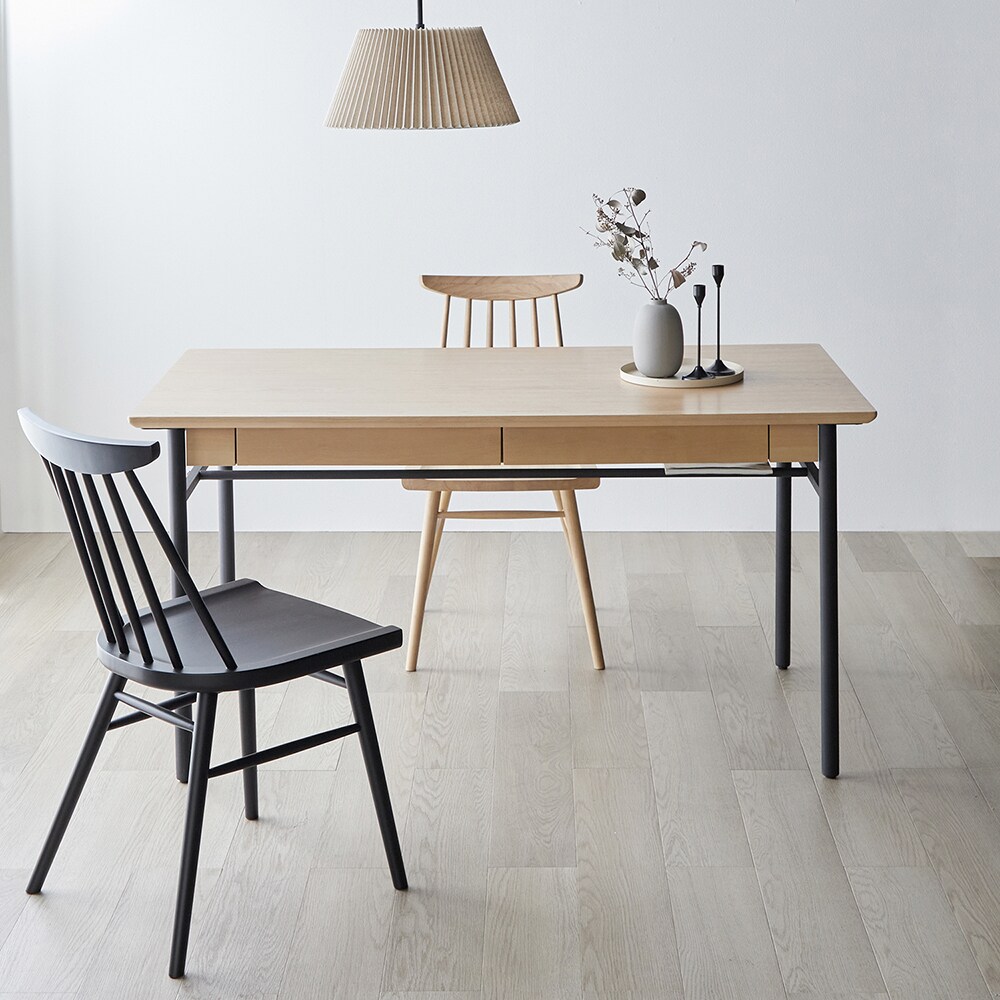 【BELLE MAISON DAYS】引出し付きダイニングテーブル