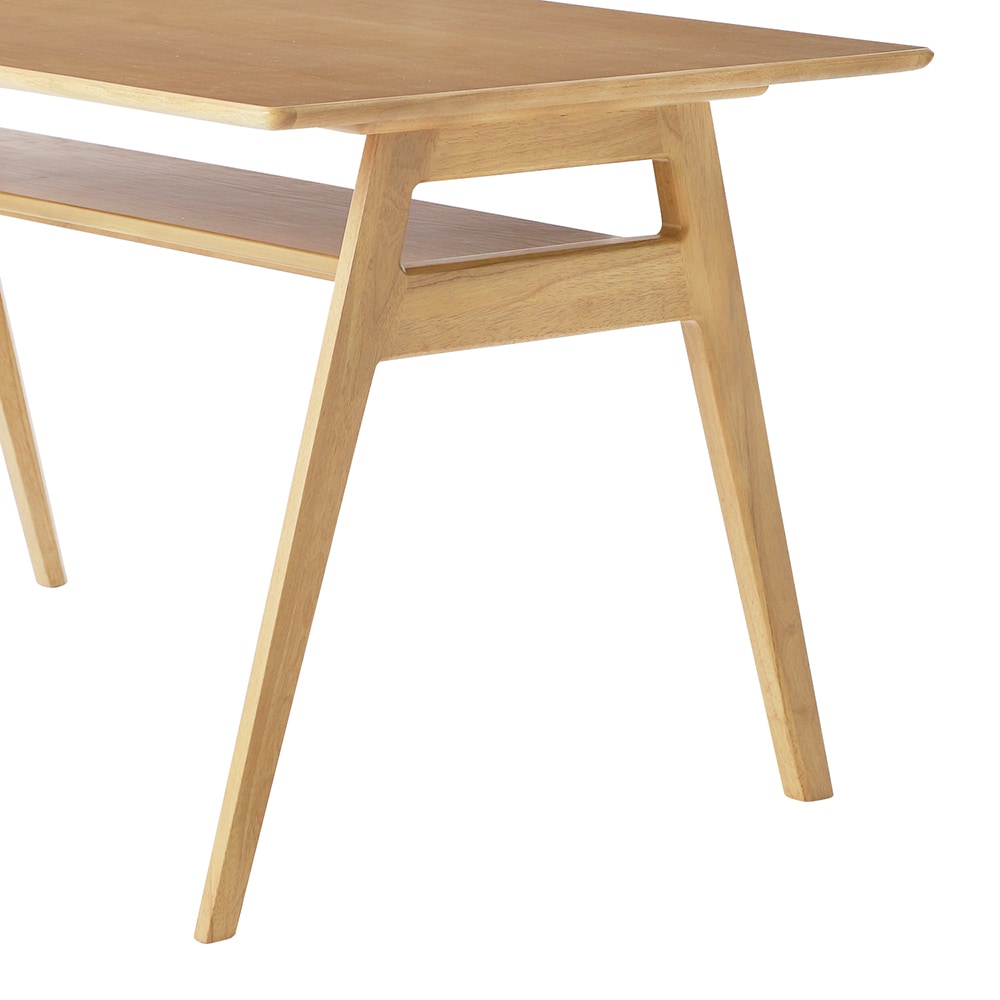 天然木の棚付きダイニングテーブル ＜4人用＞｜通販のベルメゾンネット