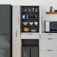 扉内収納イメージ/扉(上台)　※隙間ワゴン(商品番号：1264959)
