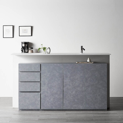 モルタル調薄型キャビネット［完成品］ ＜奥行30cm＞