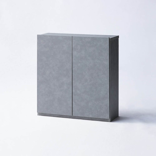 モルタル調カウンター下キャビネット［日本製］ ＜奥行30cm＞