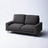 2人掛けワイド／本体+カバー（チャコール）