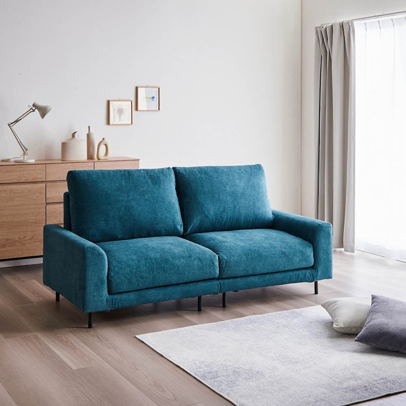 3人掛け／本体+カバー（ブルーグリーン）