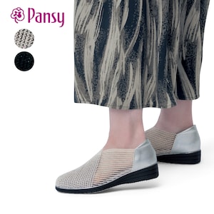 【パンジー/Pansy】メッシュ編みサマーシューズ