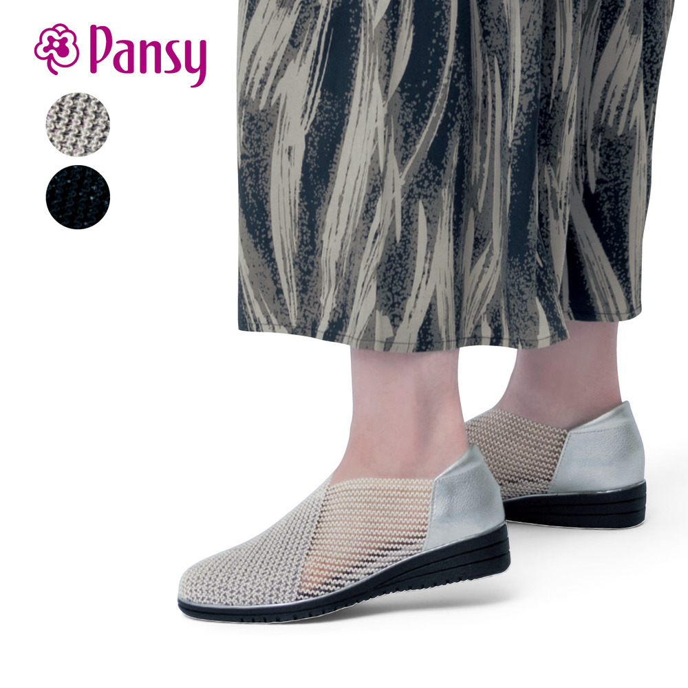 【パンジー/Pansy】メッシュ編みサマーシューズ