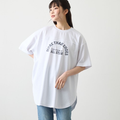 ラウンドヘムチュニックＴシャツ