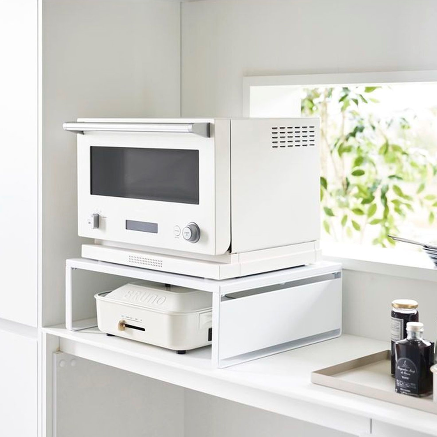 【タワー/tower】オーブンレンジラック