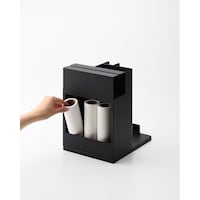 取り替えシートやスペアテープなども収納できます