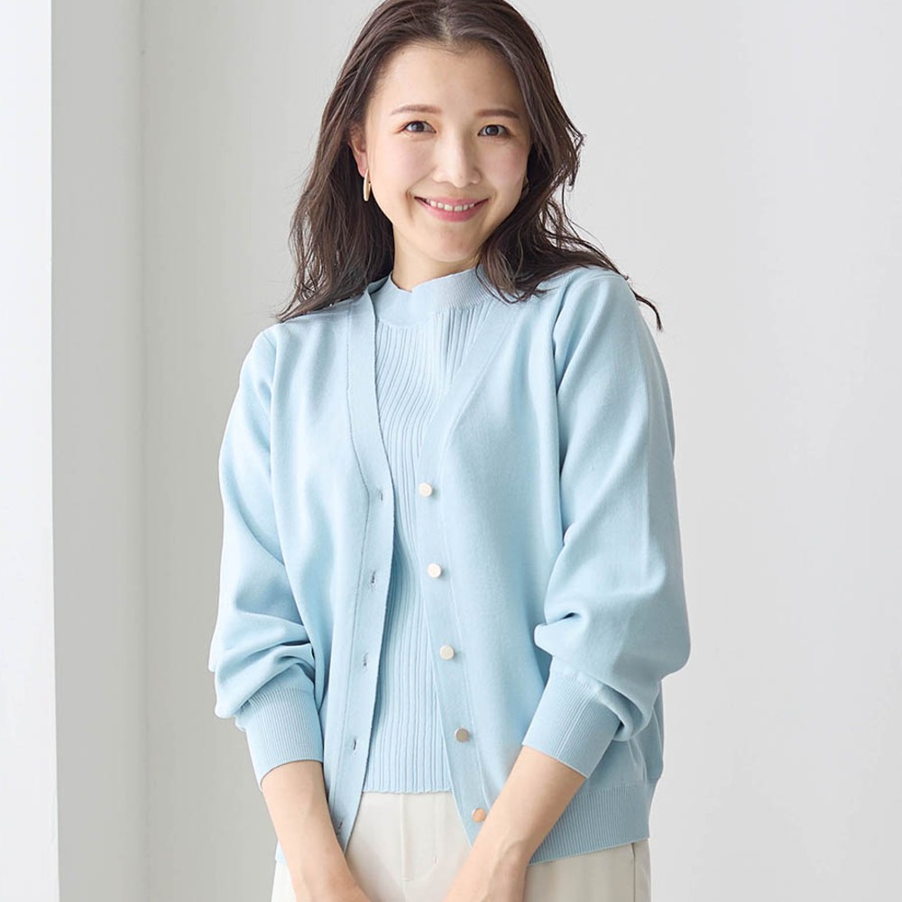 【スタイルノート/StyleNote】着心地の軽いニットアンサンブル