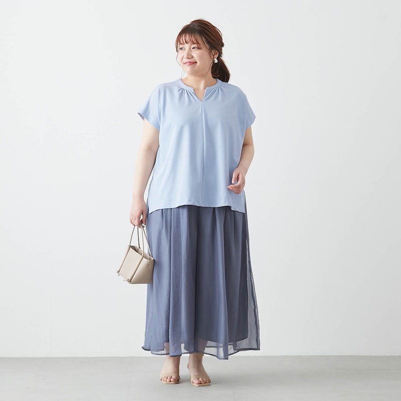 モデル身長163cm／3L