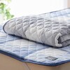 【ベルメゾン】綿素材を使ったチェック柄の敷きパッド