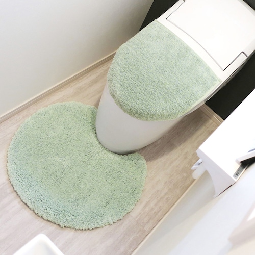 スモーキーカラーのトイレマット・フタカバー（単品・セット）
