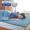 【ひえとろ】ひんやり加工をプラスしたもっちり接触冷感リバーシブル敷きパッド 【ひんやり】