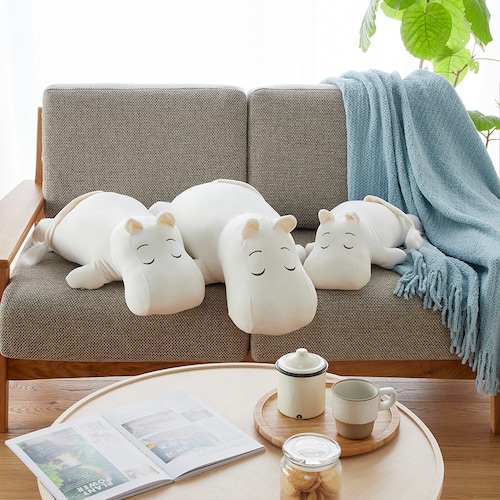 おもちのような柔らかさの抱き枕「ムーミン」