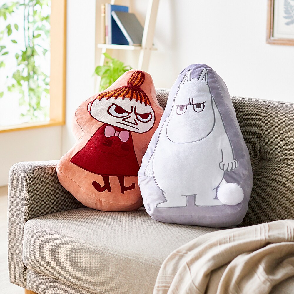 【ムーミン/MOOMIN】ダイカットクッション「ムーミン」