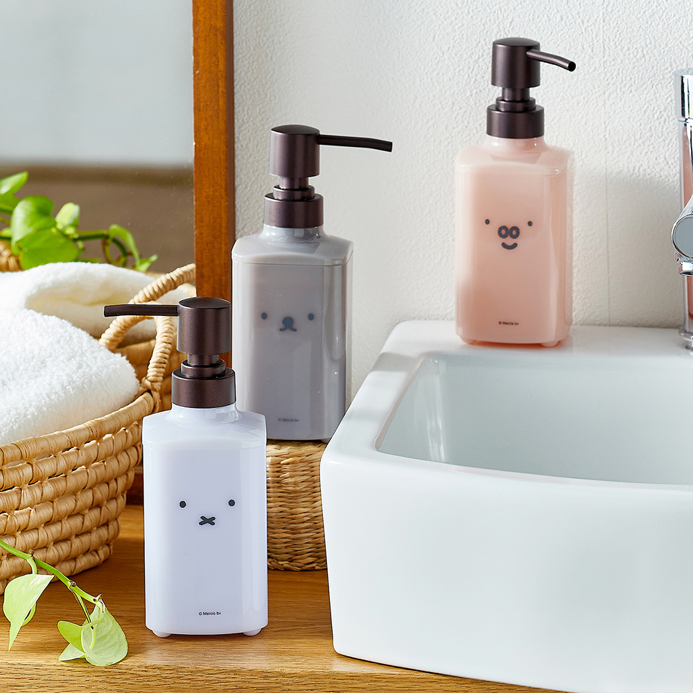 【ミッフィー/miffy】洗面所で使えるディスペンサー「ディック・ブルーナ」