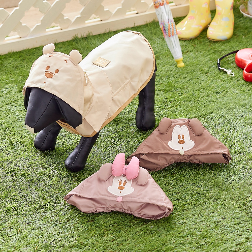 【ディズニー/Disney】犬専用レインポンチョ(選べるキャラクター)