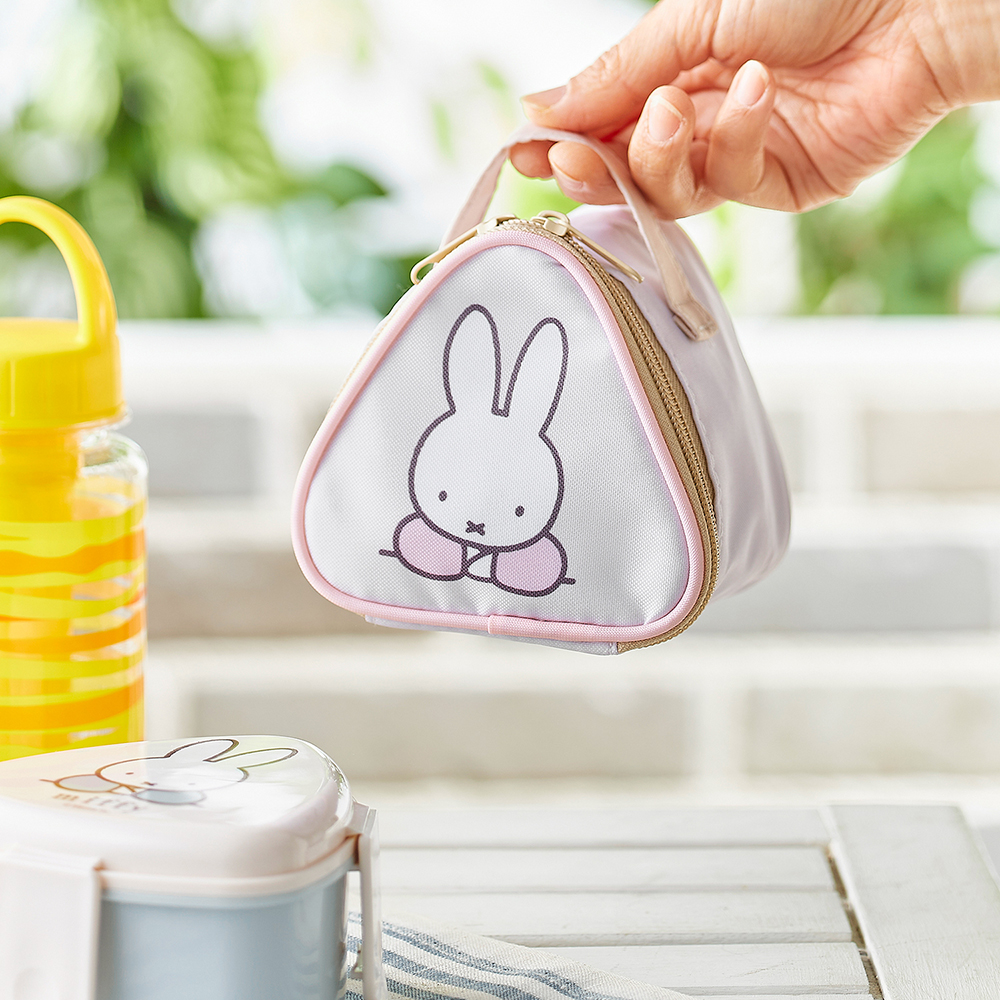 【ミッフィー/miffy】保冷おにぎり型ミニランチバッグ「ミッフィー」