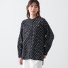 【ベルメゾン】柄が選べるシャツブラウス