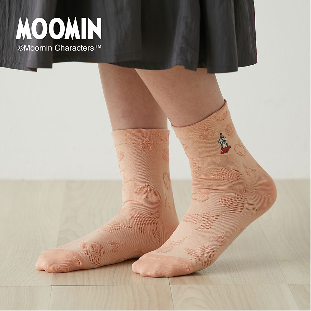 【ムーミン/MOOMIN】2足組クルー丈ソックス「ムーミン」 【ムーミン/MOOMIN】2足組クルー丈ソックス「ムーミン」