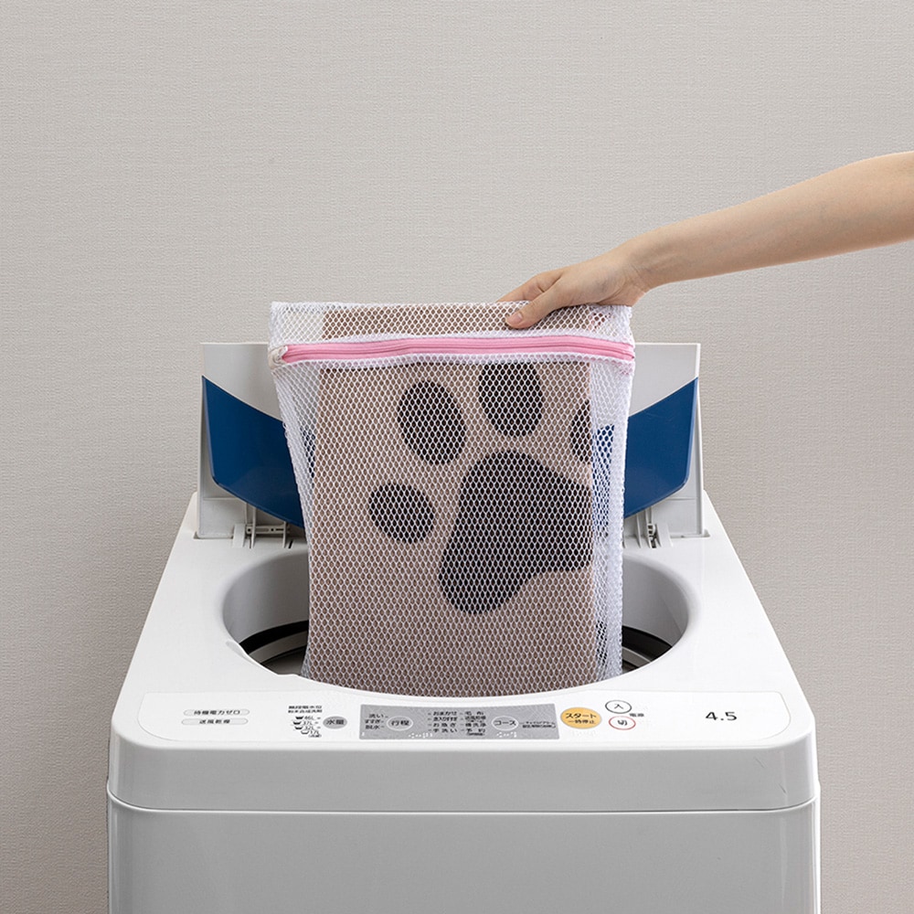 1枚ずつ洗濯機でお洗濯できます