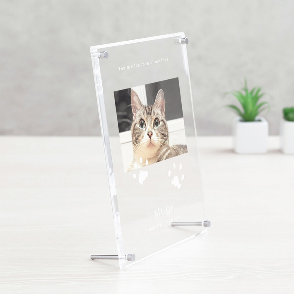 レーザー彫刻でずーっと残せる オーダーメイドフォトフレーム(お仕立券) レーザー彫刻でずーっと残せる オーダーメイドフォトフレーム(お仕立券)