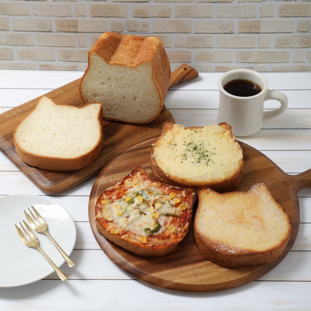 【ベルメゾン】ねこねこバラエティモーニング 4種7個