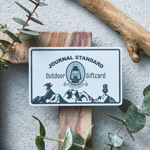 【JOURNAL STANDARD】【送料無料】 【カードギフト】ジャーナルスタンダードアウトドアギフトカード
