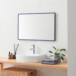 【ベルメゾン】【受注生産】12色×11サイズから選べるスリムフレームの壁掛けミラー 【Libra(リブラ)】