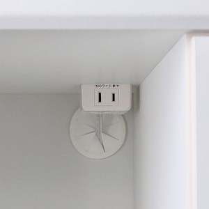 コンセント部・コード穴部アップ/家電収納ワゴン