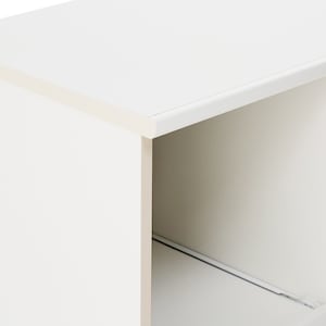 小口面のカラーがアクセントに/家電収納ワゴン