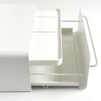用途に合わせて使い分けできる内トレイは取り外しできます。/ホワイト
