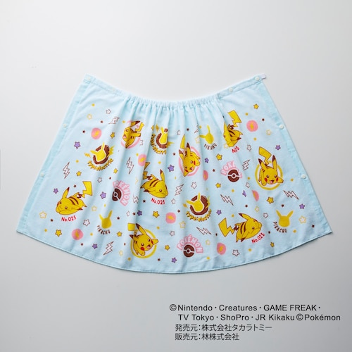 綿素材の巻きタオル（ポケモン）