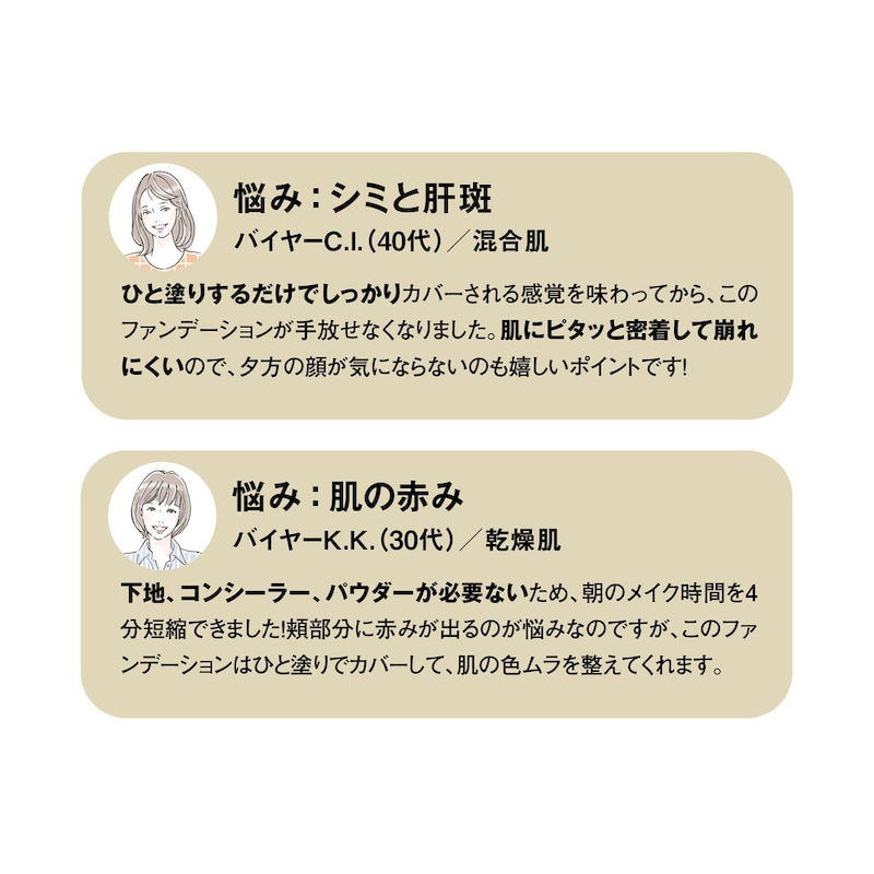 ※コメントは個人の感想です。効果・効能を表すものではありません。
