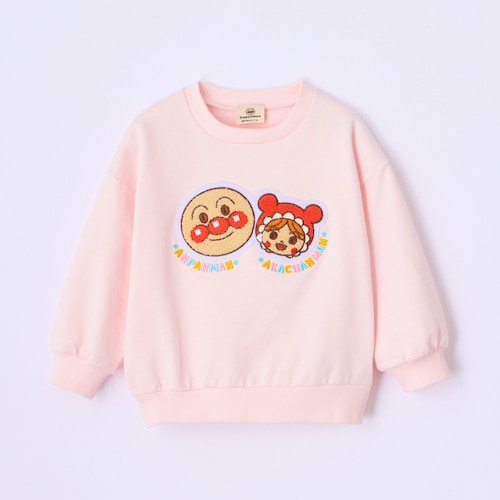 アンパンマン さがら刺繍スウェットシャツ【ベビー服】