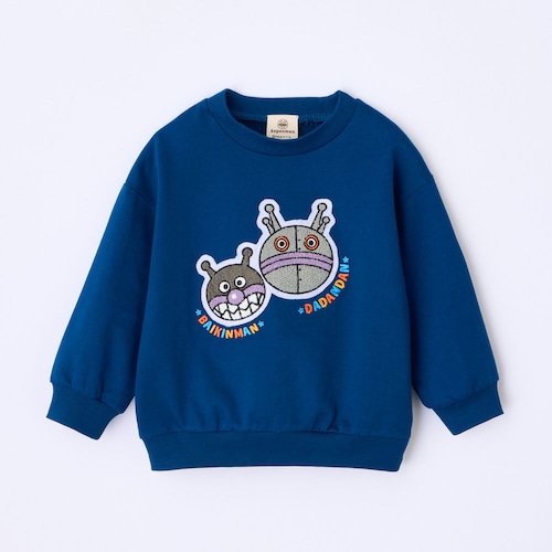 アンパンマン さがら刺繍スウェットシャツ【ベビー服】