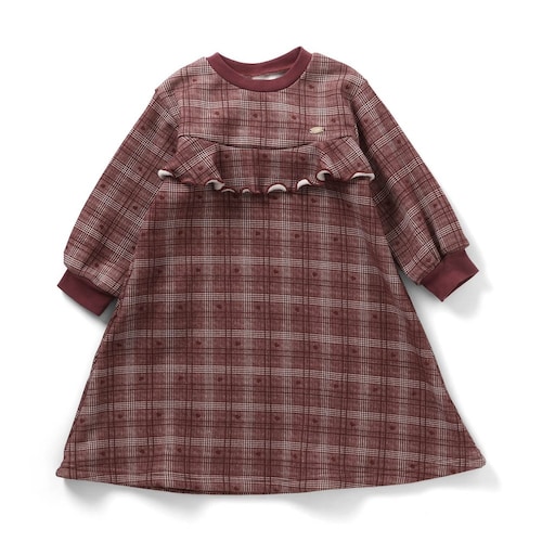 あったか まいにち裏シャギーワンピース【子供服】
