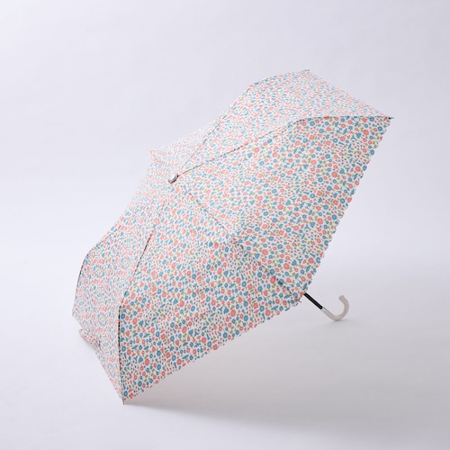 晴雨兼用小花プリント折りたたみ傘