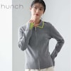 【ハンチ/hunch】やわもちジップアップニット