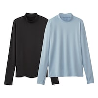 ブラック&グレイッシュブルー